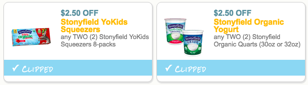 Stonyfield Coupons
