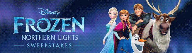 Disney Frozen Northern Lights Sweepstakes