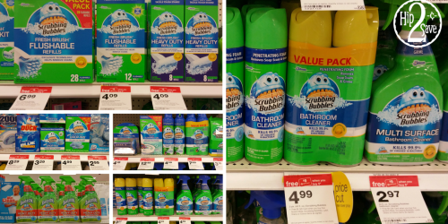 Three *NEW* Scrubbing Bubbles Coupons = Great Deals at Target