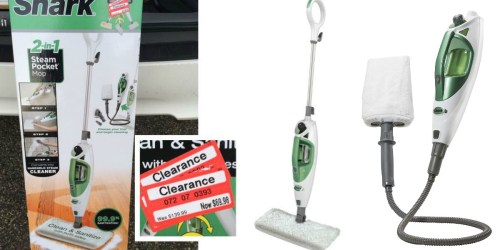 Target Clearance Find: Shark 2-in-1 Steam Pocket Mop Possibly Only $55.98 (Regularly $139.99)