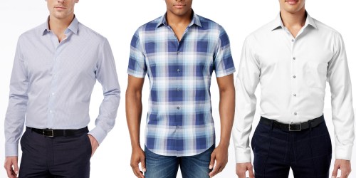 Macy’s: Men’s Dressy & Casual Shirts As Low As $11.99 (Regularly $40)