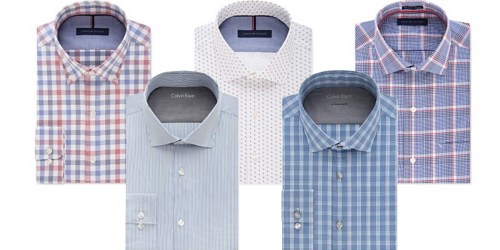 Macy’s.com: Men’s Calvin Klein & Tommy Hilfiger Dress Shirts Only $16.99 (Regularly $69.50)