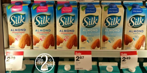 Target: Silk Almond Milk ONLY 99¢