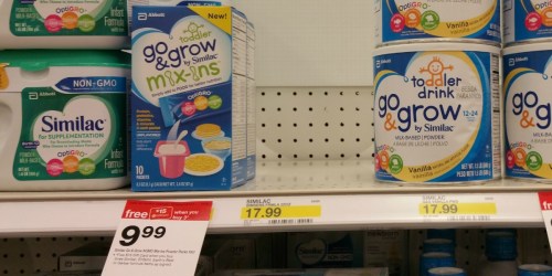 Target: Three FREE Similac Go & Grow Mix-Ins (After Gift Card and Ibotta)