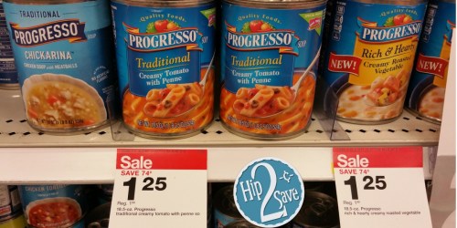 Target: Progresso Canned Soup Only 54¢ Each