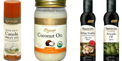Target: Nice Deals on Spectrum Cooking Oils