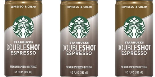 Amazon: Starbucks Doubleshot Espresso + Cream 12-Pack Only $10.26 Shipped