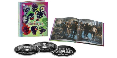 Target: Suicide Squad Extended Cut Blu-ray + DVD + Digital w/ Digibook Only $24.95 Shipped