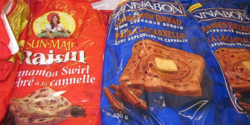 Rare $1/1 Sun-Maid or Cinnabon Cinnamon Bread Coupon = Only $1.84 at Target (After MobiSave)