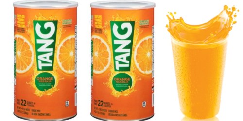 Amazon: TWO Tang Drink Mix 72 Ounce Containers Only $7.30 Shipped (Just $3.65 Each)