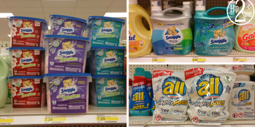 Target: 6 NEW Laundry Care Cartwheel Offers = All Laundry Detergent 63 Loads Only $4.73 + More