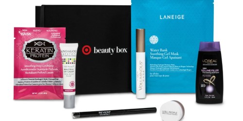 Target November Beauty Box ONLY $10 Shipped ($38 Value)