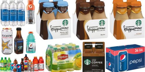 Target: $5 Off $20 Pepsi Beverages Coupon (Starting 10/30) – Save on Starbucks, Gatorade & More