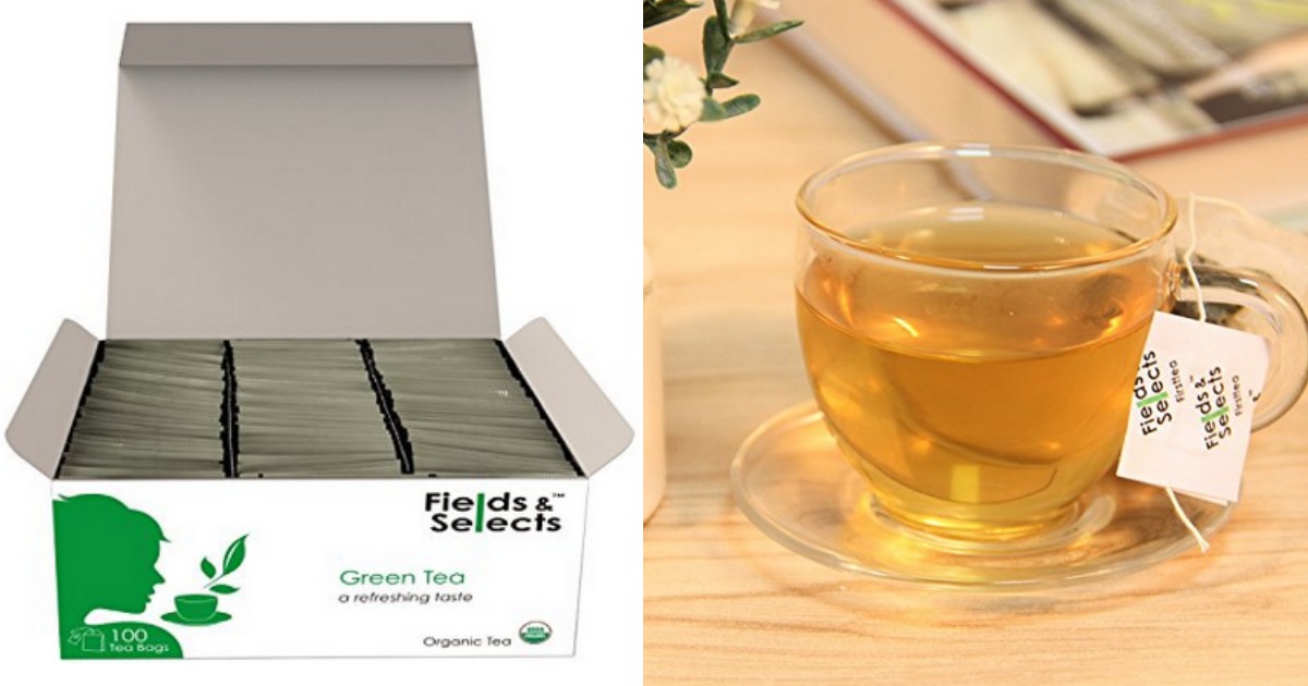 Amazon Fields & Selects Organic Herbal Tea 100Count Only 11.99 (Just 12¢ Per Tea Packet!)