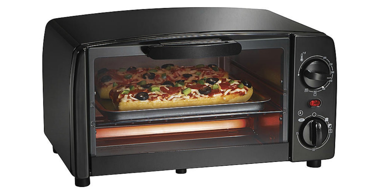 Kmart: Hamilton Beach 4-Slice Toaster Oven Broiler Only $11 (Regularly