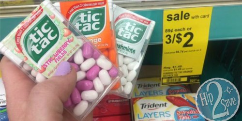 Walgreens: Tic Tac Mints Only 33¢ – FUN Stocking Stuffer