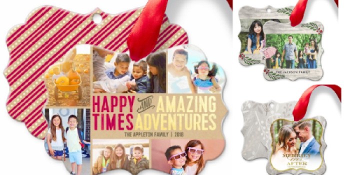 Tiny Prints: FREE Custom Metal Ornament Today Only (Just Pay Shipping)