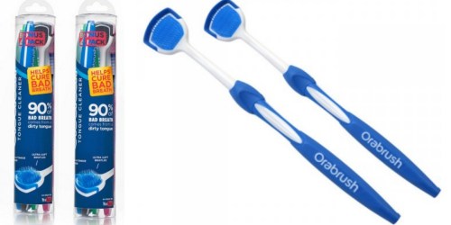 Amazon: Orabrush Tongue Cleaners 4-Pack Only $4.27 Shipped (Just $1.07 Per Brush!)