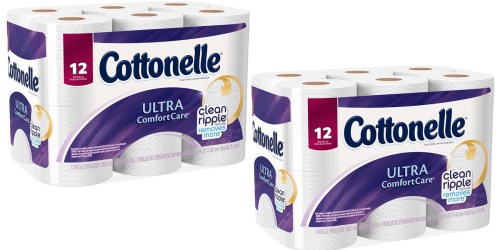 Amazon: Cottonelle Ultra ComfortCare Big Roll Toilet Paper 12-Pack Only $3.99 (Add-On Item)