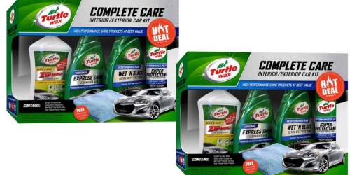 Walmart: Turtle Wax 5-Piece Complete Care Kits Only $7.94 Each