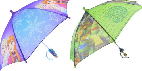 Payless.com: Buy 1 Get 1 50% Off + Extra 31% Off = Kid’s Character Umbrellas $7.76 Each Shipped