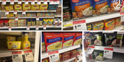 Target: Great Deals on Lipton Tea, Breyer’s Ice Cream, Lipton Soup, Knorr Recipe Mix & More