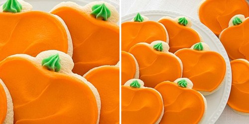 Cheryl’s Cookies: 36 Frosted Pumpkin Cutout Cookies Only $19.99 (Regularly $49.99)