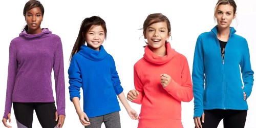 Old Navy: Women’s & Kids Fleece Pullovers Only $8