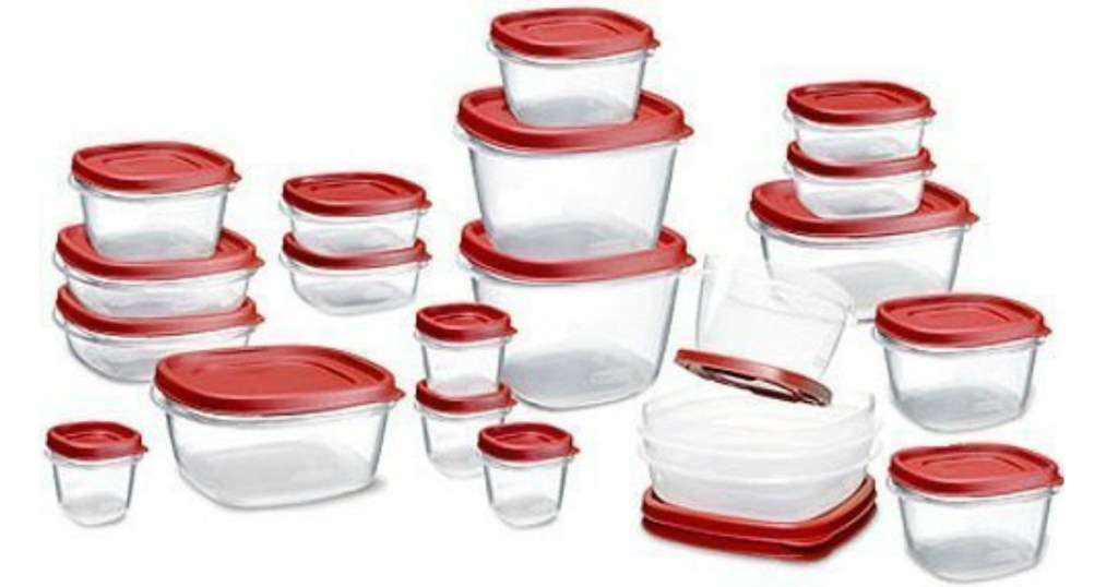 Rubbermaid Easy Find Lids Food Storage Container