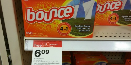 High Value $3.99/1 Downy & Bounce Coupon AND $3/1 Tide PODS Coupon (+ Target Deals)
