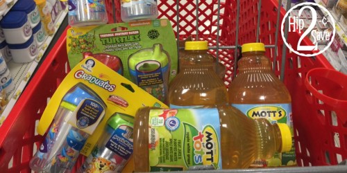 Target Shoppers! Nice Buys on Gerber Sippy Cups, Mott’s Juice, Stonyfield Yogurt & More
