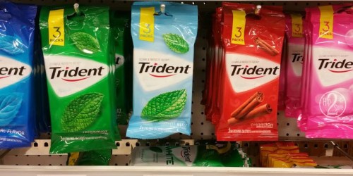 Target Shoppers! Pay ONLY 80¢ for a 3-Pack of Trident Gum (Just 27¢ Per Pack)