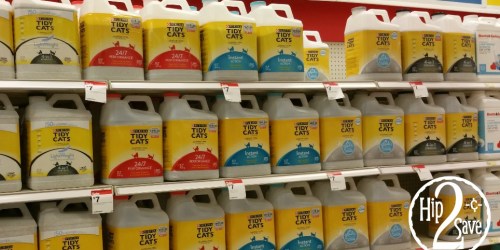Target: Tidy Cats Cat Litter 20lb Container Only 75¢ (Regularly $7+)