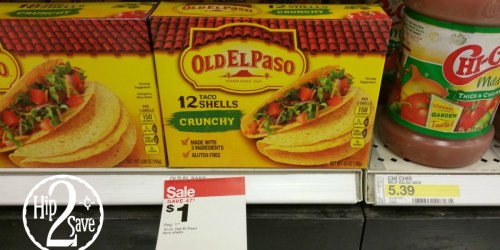 Target: Old El Paso Taco Shells 12ct Only 42¢ + More