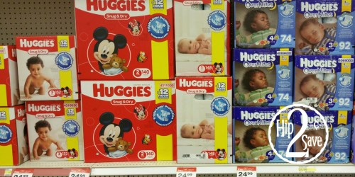 NEW $4/2 Huggies Snug & Dry Diapers Coupon = Stock up at Target & CVS