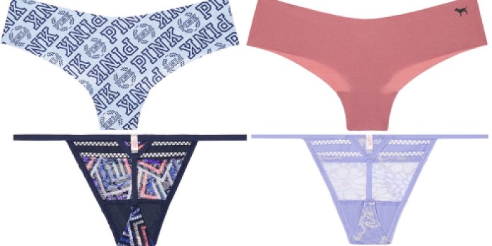 Victoria’s Secret: PINK Thong or V-String & Water Bottle ONLY $13 Shipped (Regularly $26+)