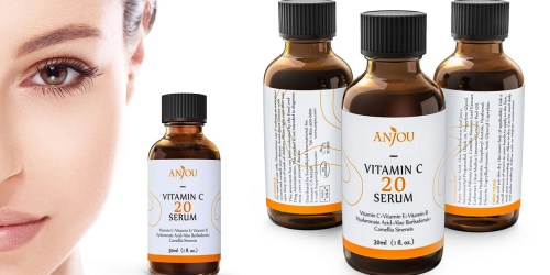 Amazon: Anjou Organic Vitamin C Serum Only $7.99 (Regularly $15.99+)