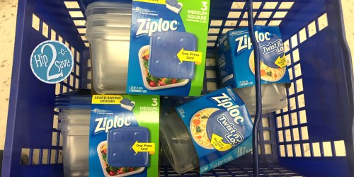 Walgreens: Ziploc Bags or Containers Just 99¢ Each (After Register Rewards) – Regularly $3.79