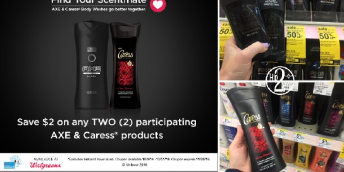 Walgreens: Clip $2/2 AXE & Caress Products Coupon