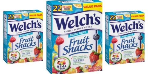 Nice Deals on Welch’s Fruit Snacks at Target and Walgreens