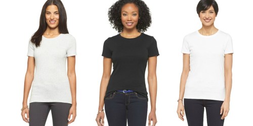 Target: Women’s Ultimate Crew Neck Tee ONLY $3.15 Shipped (Regularly $9)