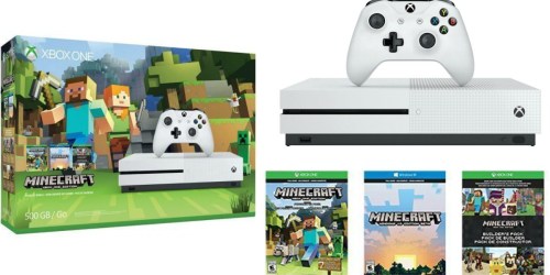 Target: Xbox One S Minecraft Bundle Only $254.99