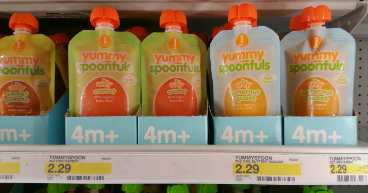 Target 50 Off Yummy Spoonfuls Organic Baby Food