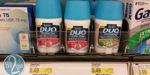 Target: Zantac Duo Fusion 20 Count Only 3¢ After Gift Card (Starting 10/23)
