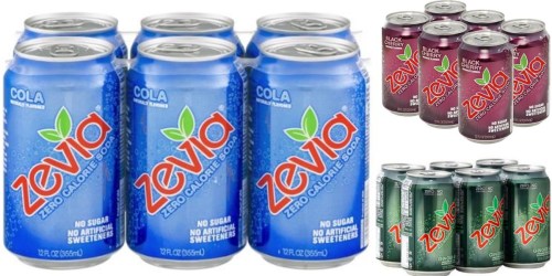 New $1/2 Zevia Zero Calorie Soda Coupon = 6-Packs Only $2.30 Each at Target
