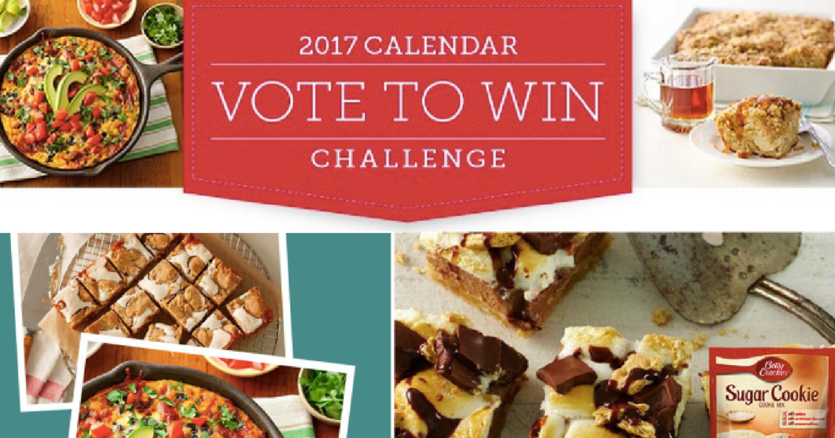 Free 2017 Betty Crocker Calendar (Betty Crocker Members) • Hip2Save