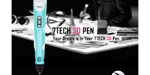 Amazon: 7Tech 3D Pen ONLY $48.99 (Regularly $69.99+)