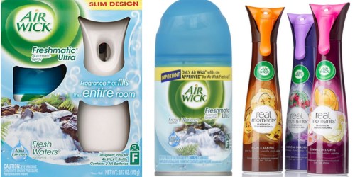 New Air Wick Coupons = Scented Oil Warmer Twin Pack Only $1.39 at Target
