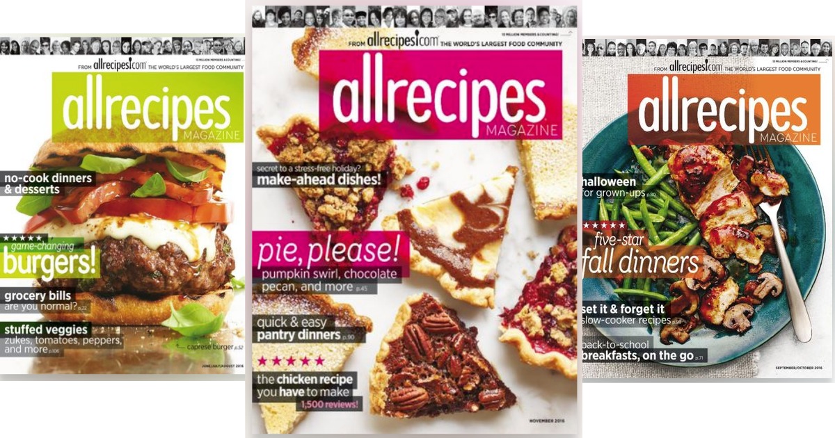 AllRecipes Magazine