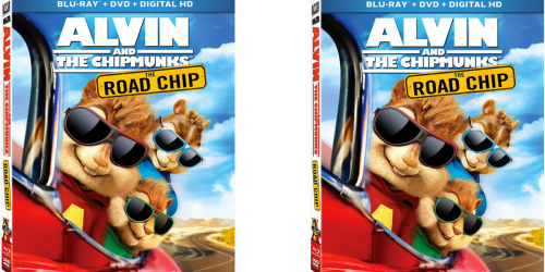 Alvin and the Chipmunks The Road Chip Blu-ray Only $3.99 (Regularly $14.99)